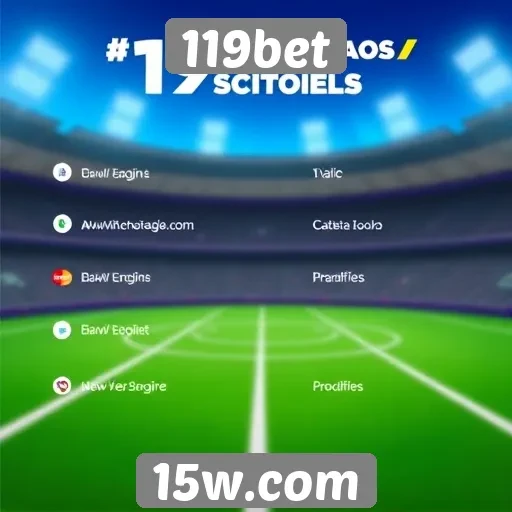 Métodos de pagamento aceitos no 119bet